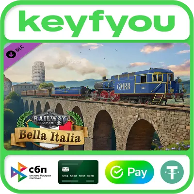 Railway Empire 2 Bella Italia STEAM DLC GLOBAL КЛЮЧ 🔥