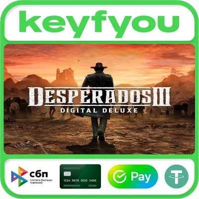 Desperados III Deluxe Edition / STEAM КЛЮЧ 🔥