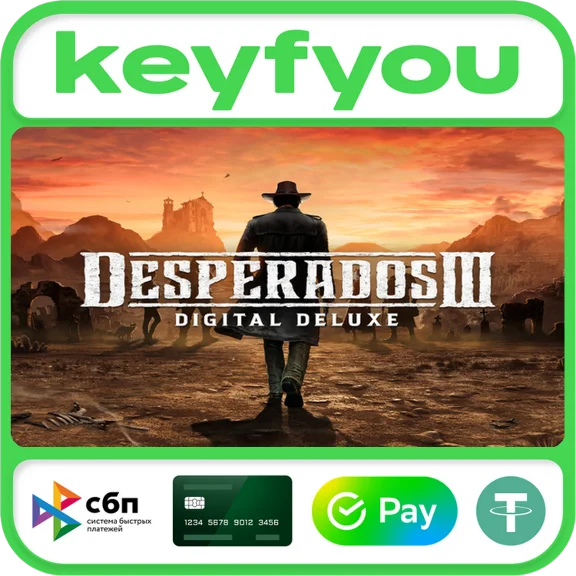 Desperados III Deluxe Edition / STEAM КЛЮЧ 🔥