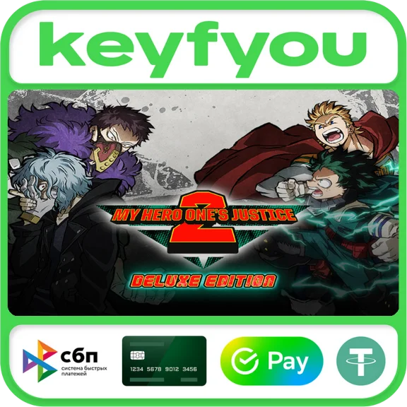 MY HERO ONE´S JUSTICE 2 Deluxe Edition / STEAM KEY 🔥