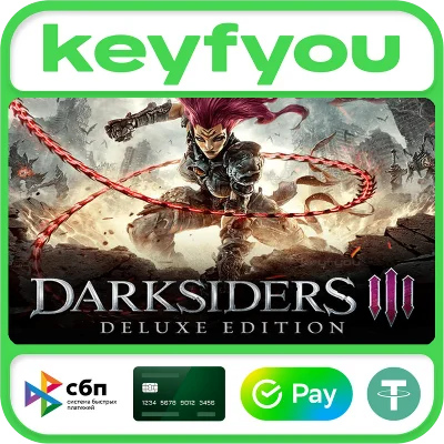 Darksiders III Deluxe Edition / STEAM KEY 🔥