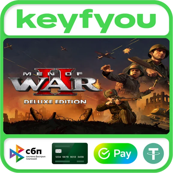 Men of War II - Deluxe Edition / STEAM КЛЮЧ 🔥