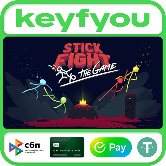 Stick Fight: The Game / STEAM Турция 🔥