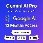 Google Gemini AI Pro + One 12 месяцев Veo 3 + 2TB Инст