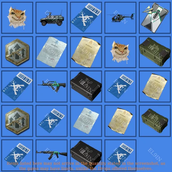 💡Delta Force✨Twitch Drops⚡24 items + 🎁