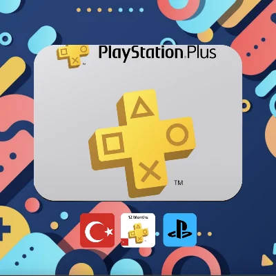 PlayStation Plus 12 Months Turkey PS4-5