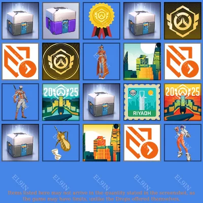 ✅Overwatch 2💥Твич Дропс🧨20 предметов + 🎁