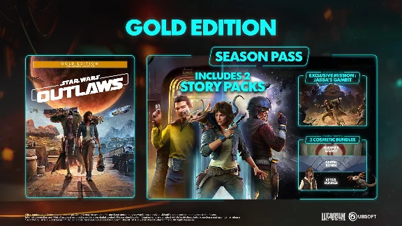 🟢⚡STAR WARS OUTLAWS GOLD EDITION XBOX SERIES X|S KEY