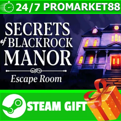️Secrets of Blackrock Manor Escape Room STEAM GIFT