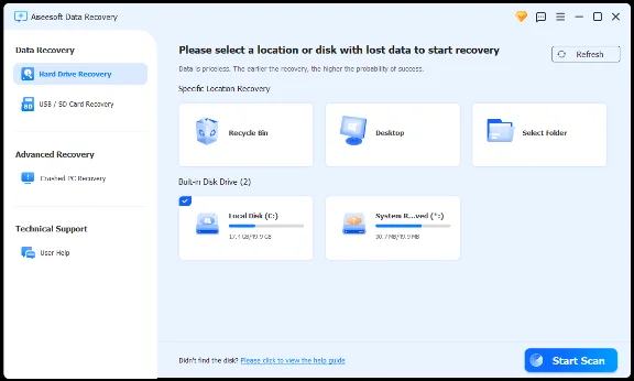 ✴️ Aiseesoft Data recovery 🔑 1 Year Registration Code
