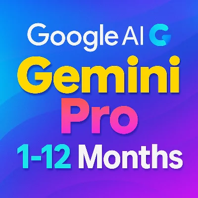 ⭐️Google AI Gemini Pro | VEO 3 – 1-12 Month