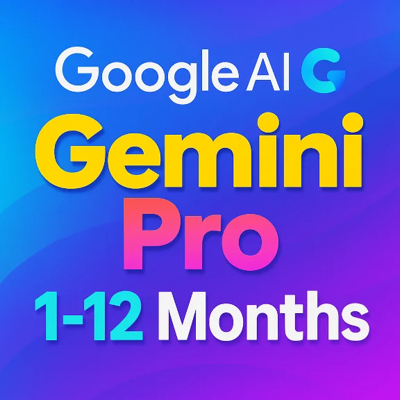 ⭐️Google AI Gemini Pro | VEO 3 – 1-12 Month