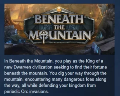 Beneath the Mountain АВТОДОСТАВКА STEAM РОССИЯ