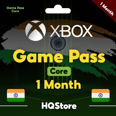🎮 XBOX GAME PASS CORE 1 MONTH INDIA BEST FEE