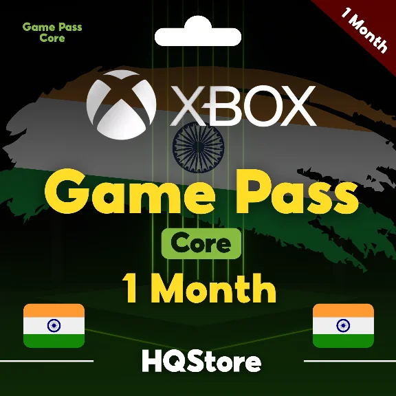 🎮 XBOX GAME PASS CORE 1 MONTH INDIA BEST FEE