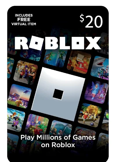 24/7 АВТО | Подарочная карта Roblox на 20 USD Глобальн