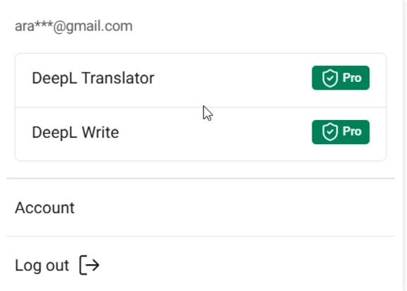 DeepL PRO + Write PRO 1 Month Personal Account