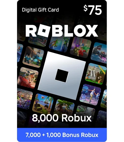 24/7 АВТО | Подарочная карта Roblox на 75 USD Глобальн