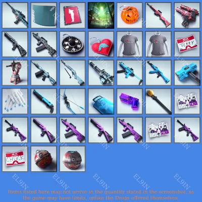 ✨THE FINALS👑Twitch Drops🎶38 items + 🎁