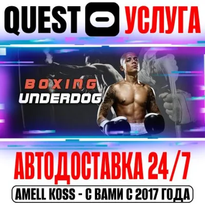 Boxing Underdog VR Gift Oculus Meta Quest 2|3|3S|Pro
