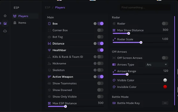 Ancient working cheat for the game Call of Duty Warzone