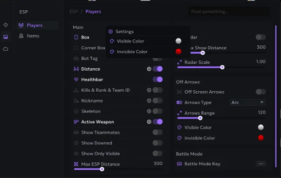 Ancient working cheat for the game Call of Duty Warzone