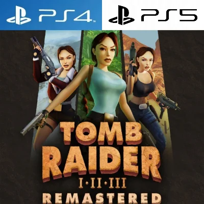 Tomb Raider I-III Remastered PS4|PS5 P3 Rent from 15day