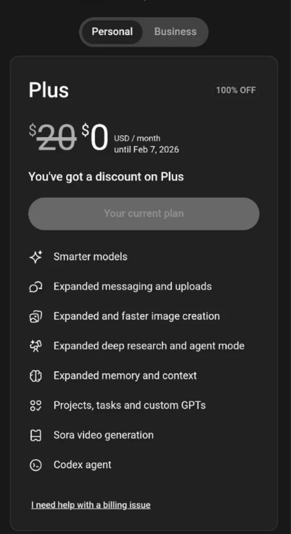 💯🔺ChatGPT Plus 6 month GPT-5 Subscriptions 120$✅