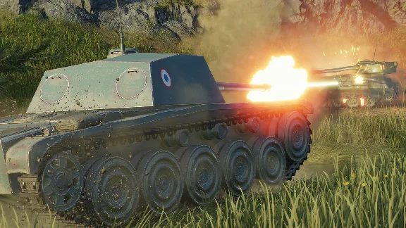 WORLD OF TANKS MODERN ARMOR – BATTLE READY: AMX CHASSEU