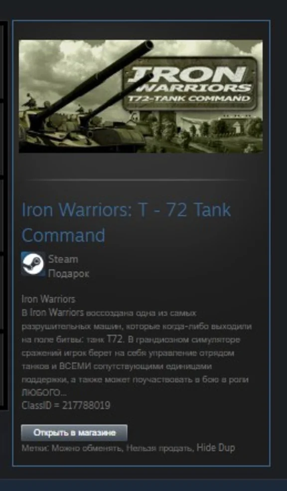 Iron Warriors: T - 72 Tank Command STEAM GIFT REG FREE