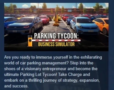 Parking Tycoon: Business Simulator STEAM GIFT РОССИЯ