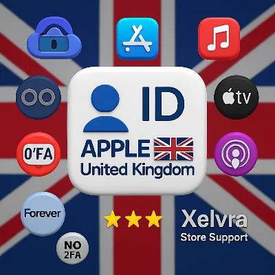 🇬🇧 Apple ID Великобритания | Без 2FA | Полный доступ