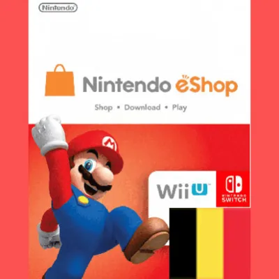 NINTENDO BE 25 EUR КАРТА ПОПОЛНЕНИЯ БЕЛЬГИЯ КОД АВТО