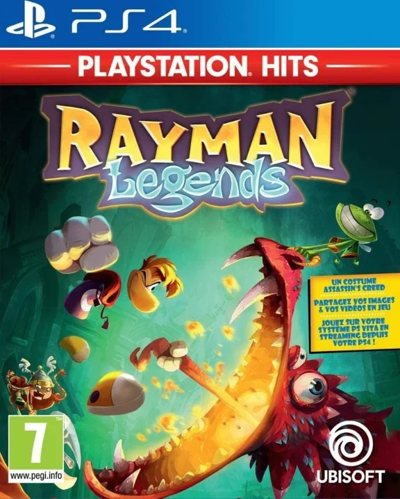 Rayman Legends+Playstation PLUS EU PS4✅