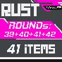 RUST SKINS ✦ TWITCH DROPS✦ Round 39+40+41+42 | 41 ITEMS