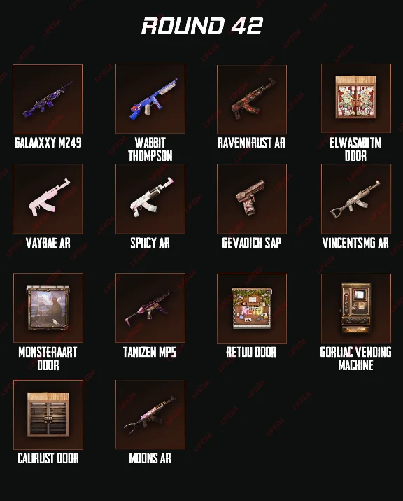 RUST SKINS ✦ TWITCH DROPS✦ Round 39+40+41+42 | 41 ITEMS