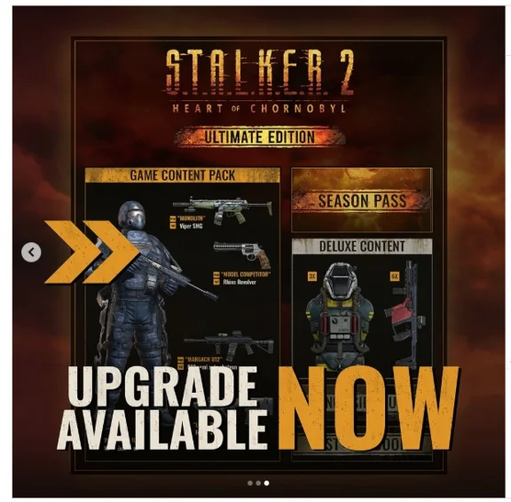 S.T.A.L.K.ER 2 Heart of Chornobyl Ultimate Upgrade XBOX