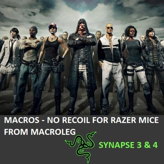 PUBG - M416 - Макросы для Synapse 3 и 4