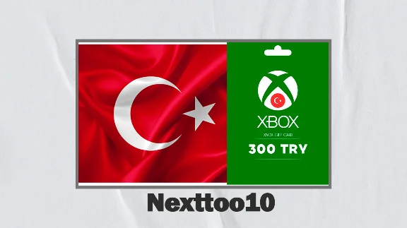 Подарочная карта Xbox Live на 300 турецких лир (Турция)