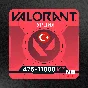 Коды Valorant VP 130 - 11000 VP 🇹🇷 (Турция)
