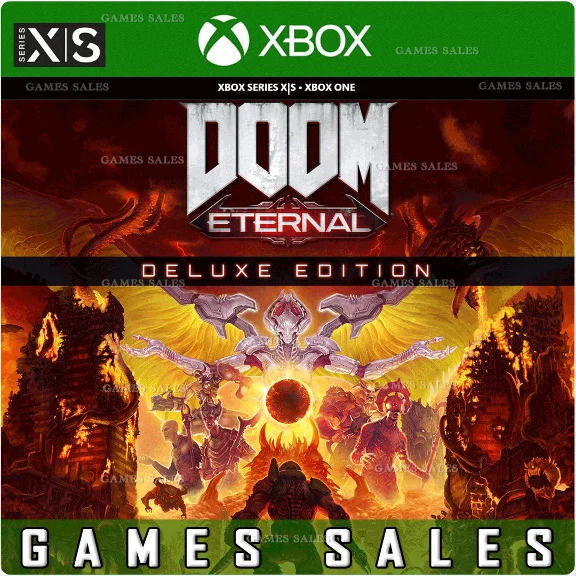 ✅❤️DOOM ETERNAL DELUXE EDITION❤️XBOX ONE|XS🔑КЛЮЧ✅