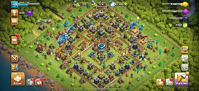 Clash Of Clans 13 TX, BH 08, 54/53/48/45/21 Описание