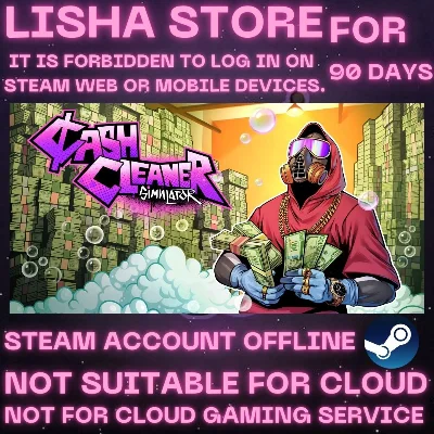 Cash Cleaner Simulator Steam Offline For 90 days