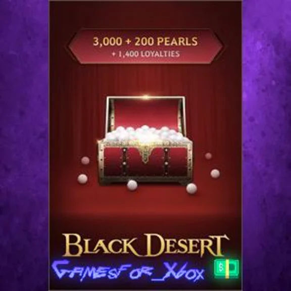 Black Desert-3,200 Pearls XBOX DLC