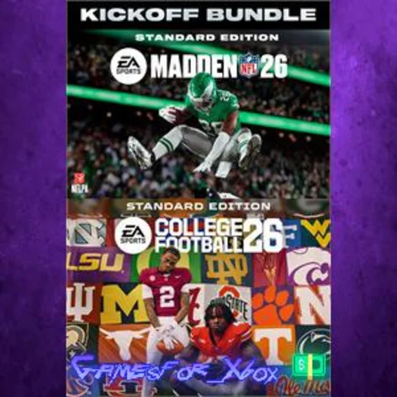 EA SPORTS Kickoff Bundle Madden NFL 26 Edition & Colleg