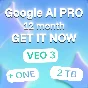 Google AI PRO 12 МЕСЯЦЕВ
