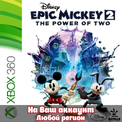 ⭐ Disney Epic Mickey 2: The Power of Two (xbox)