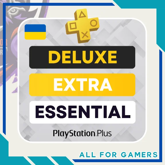🟨PS PLUS DELUXE EXTRA ESSENTIAL EA PLAY 1-12 UKRAINE🎁