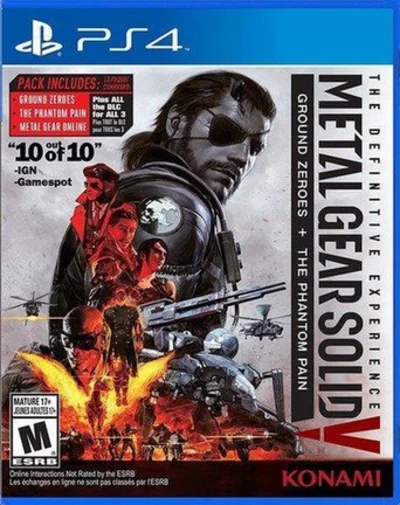 🎮Metal Gear Solid V + 5 GAMES P3 - Online ⚡