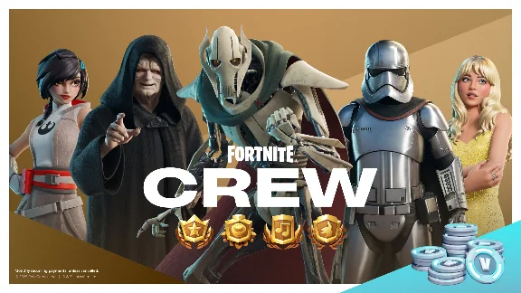FORTNITE CREW EGS (Battle Pass + 1000 VBUKS) - 1 month